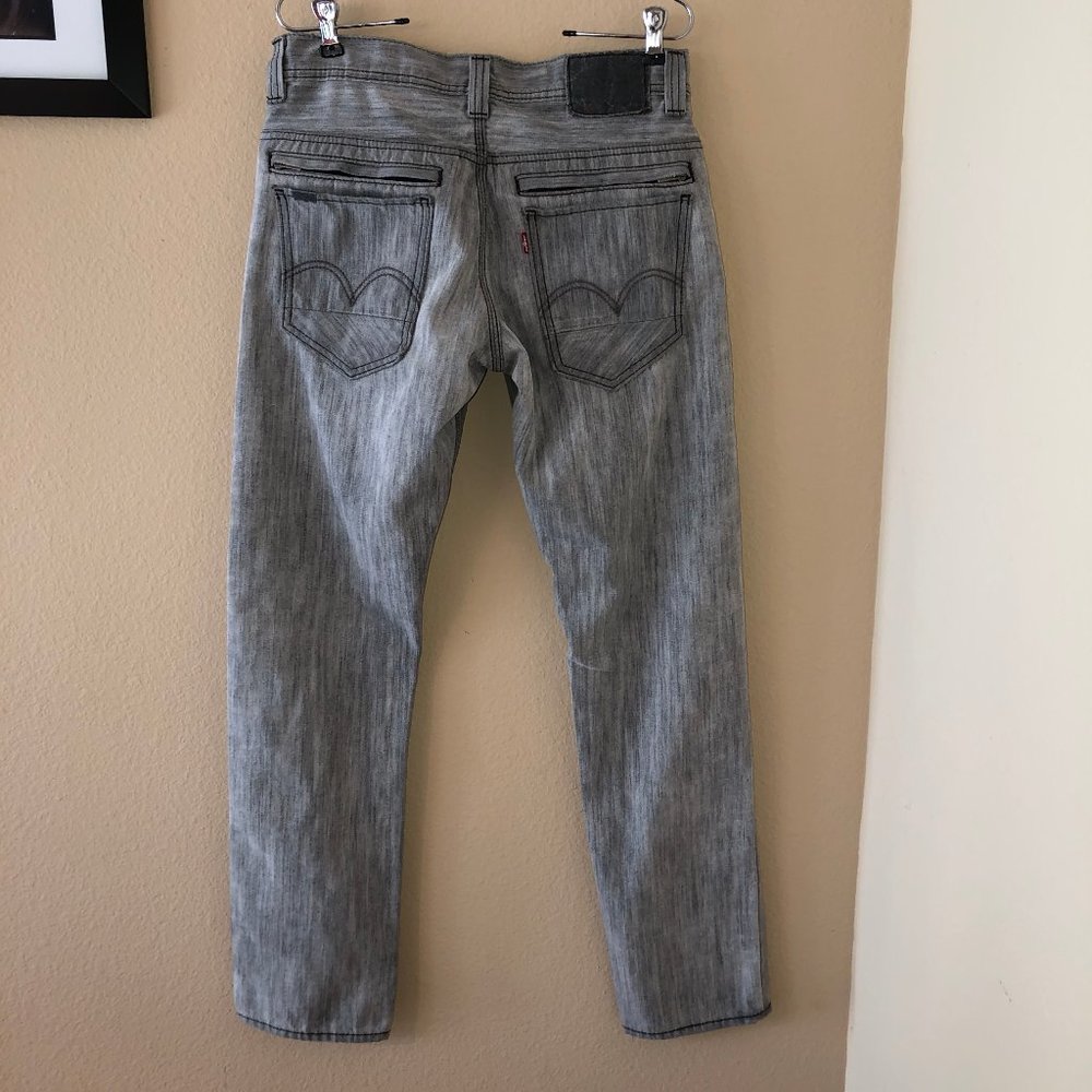 Levi’s 511 skinny jean in gray, size 31 x 32